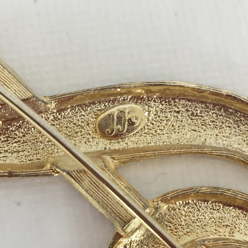 Vintage Music Brooch Pin Bundle Treble Clef Saxophone Piano And Horn Ornament